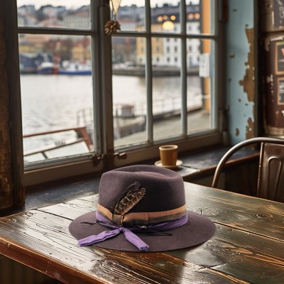 Hatte - Gårda Milton Fedora (brun)