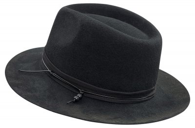 Hatte - Gårda Newport Fedora (sort)