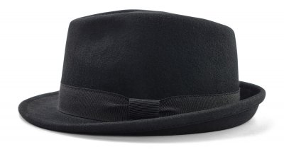 Hatte - Gårda Padua Trilby Wool Hat (sort)