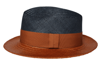 Hatte - Gårda Quevedo Panama (brun/blå)