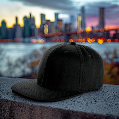Kasket - Gårda Davis Basic Cap (sort)