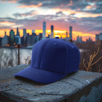 Kasket - Gårda Jackson Basic Cap (blå)