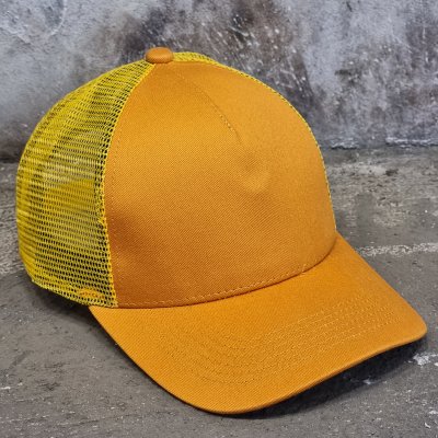 Kasket - Gårda Johnson Basic Trucker (gul)