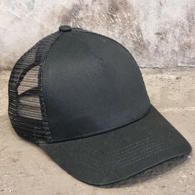 Kasket - Gårda Johnson Basic Trucker (sort)