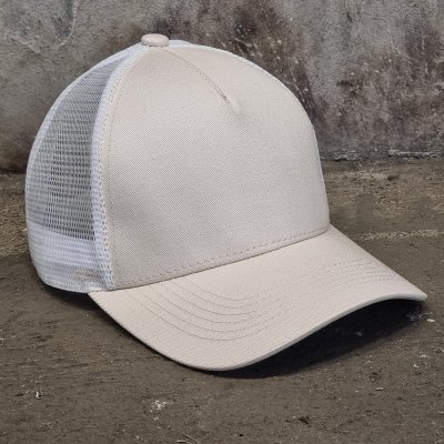 Kasket - Gårda Johnson Basic Trucker (hvid)