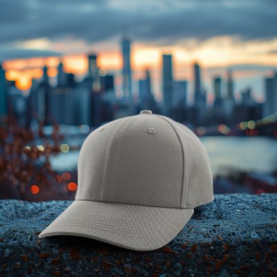 Kasket - Gårda Smith Basic Baseball (grå)