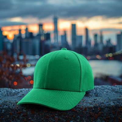 Kasket - Gårda Smith Basic Baseball (lysegrøn)