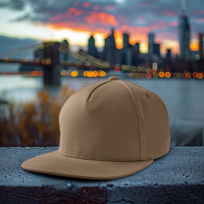 Kasket - Gårda Stevens Basic Snapback (beige)