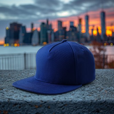 Kasket - Gårda Stevens Basic Snapback (blå)