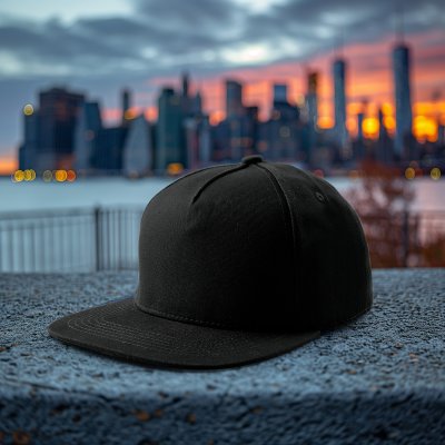 Kasket - Gårda Stevens Basic Snapback (sort)