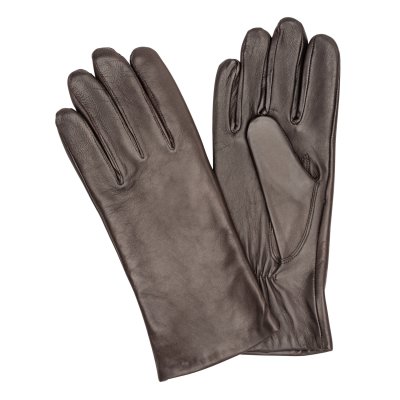 Handsker - HK Women's Hairsheep Leather Glove with Wool Blend Lining (brun)