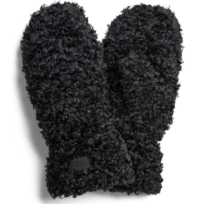 Handsker - HK Ladies mitten Polyester fur, Polyester pile lining (sort)
