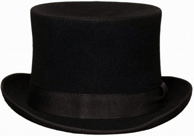 Hatte - Gårda Chieri Top Hat Wool (sort)