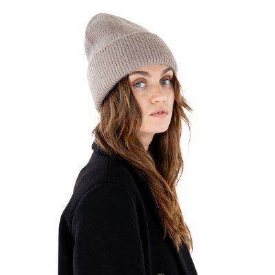 Huer - Gårda Angora Beanie (greige)
