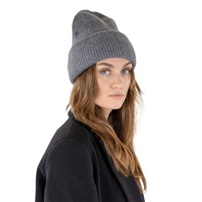 Huer - Gårda Angora Beanie (grå)
