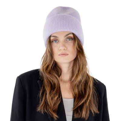 Huer - Gårda Angora Beanie (lavendel)