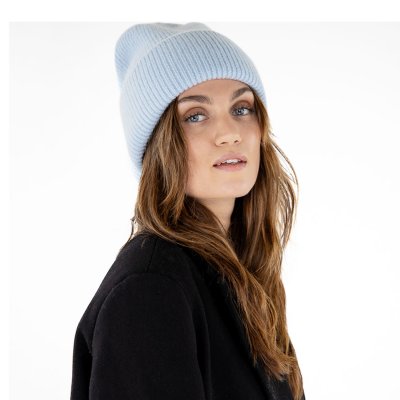 Huer - Gårda Angora Beanie (lyseblå)