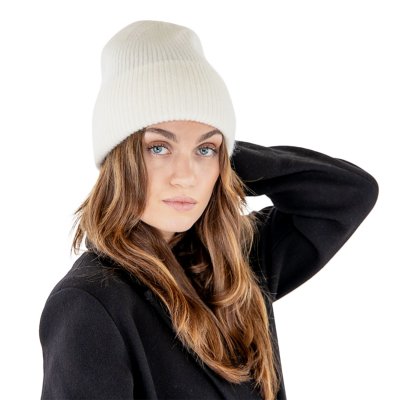 Huer - Gårda Angora Beanie (hvid)
