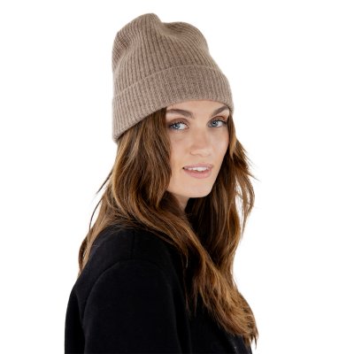 Huer - Gårda Cashmere Beanie (taupe)