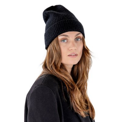 Huer - Gårda Cashmere Beanie (sort)