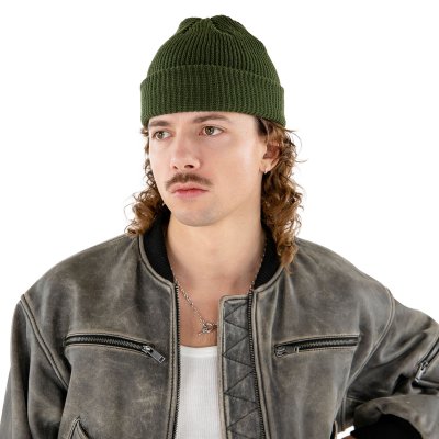 Beanies - Gårda Loxley Knitted Docker Beanie (grøn)