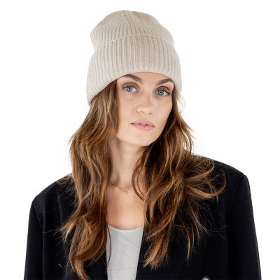 Huer - Gårda Selfoss Wool Beanie (fløde)