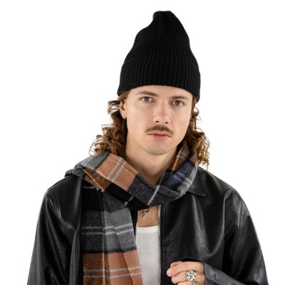 Huer - Gårda Selfoss Wool Beanie (sort)