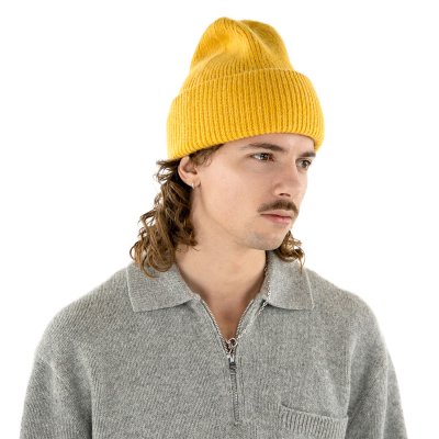 Huer - Gårda Angora Beanie (gul)