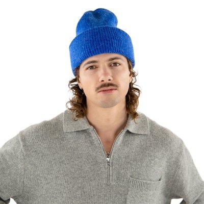 Huer - Gårda Angora Beanie (blå)