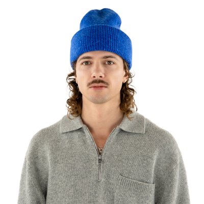Huer - Gårda Angora Beanie (blå)
