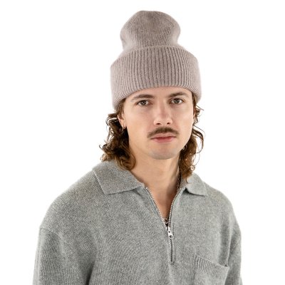 Huer - Gårda Angora Beanie (greige)