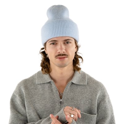 Huer - Gårda Angora Beanie (lyseblå)