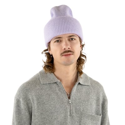 Huer - Gårda Angora Beanie (lavendel)