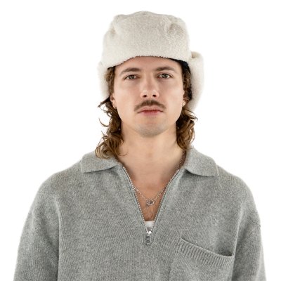 Pelshue - Gårda Levanger Trapper Hat (off-white)