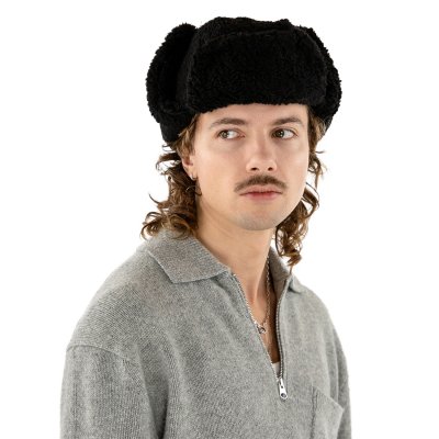 Pelshue - Gårda Lycksele Trapper hat (sort)