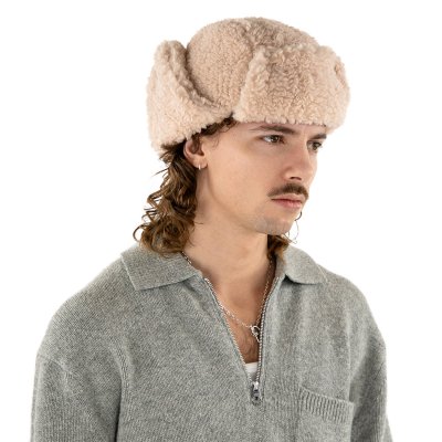 Pelshue - Gårda Levanger Trapper Hat (beige)