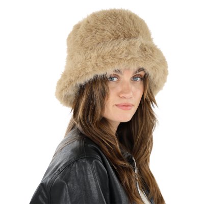 Pelshue - Gårda Piatra Faux Fur Hat (beige)