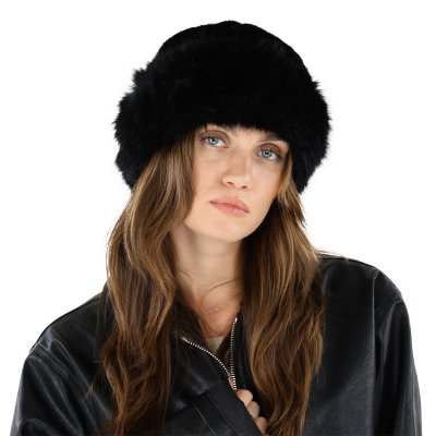 Pelshue - Gårda Deva Faux Fur Hat (sort)