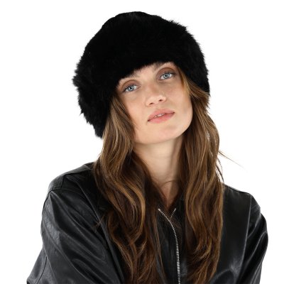 Pelshue - Gårda Deva Faux Fur Hat (sort)