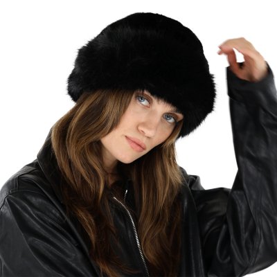 Pelshue - Gårda Deva Faux Fur Hat (sort)