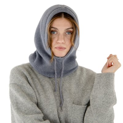 Balaclava - Gårda Vilhelmina Knitted Balaclava (mørkegrå)