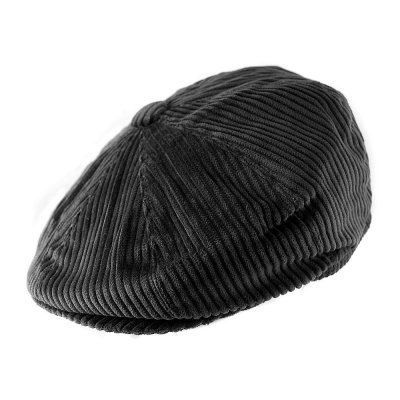 Sixpence / Flat cap - Jaxon Hats Corduroy Newsboy Cap (sort)
