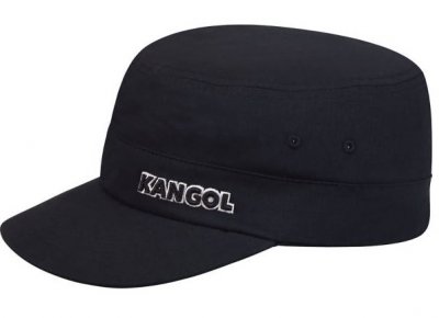 Sixpence / Flat cap - Kangol Ripstop Army Cap (sort)