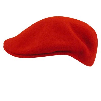 Sixpence / Flat cap - Kangol Wool 504 (rød)