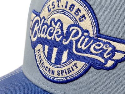 Kasket - Black River Voyager Trucker (blå)