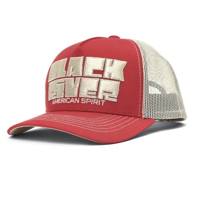 Kasket - Black River Bold Logo Trucker (rød/creme)