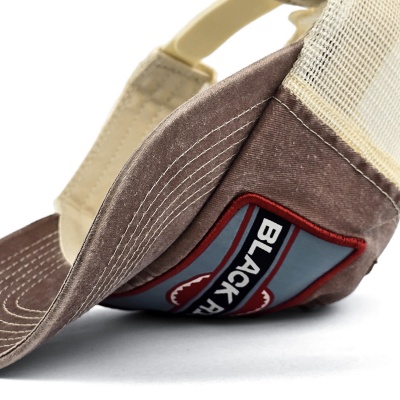 Kasket - Black River Dayton Washed Trucker (brun)