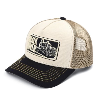 Kasket - Black River Hauler Trucker (creme/beige/sort)