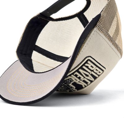 Kasket - Black River Hauler Trucker (creme/beige/sort)