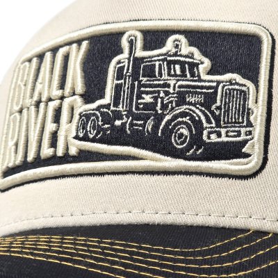 Kasket - Black River Hauler Trucker (creme/beige/sort)